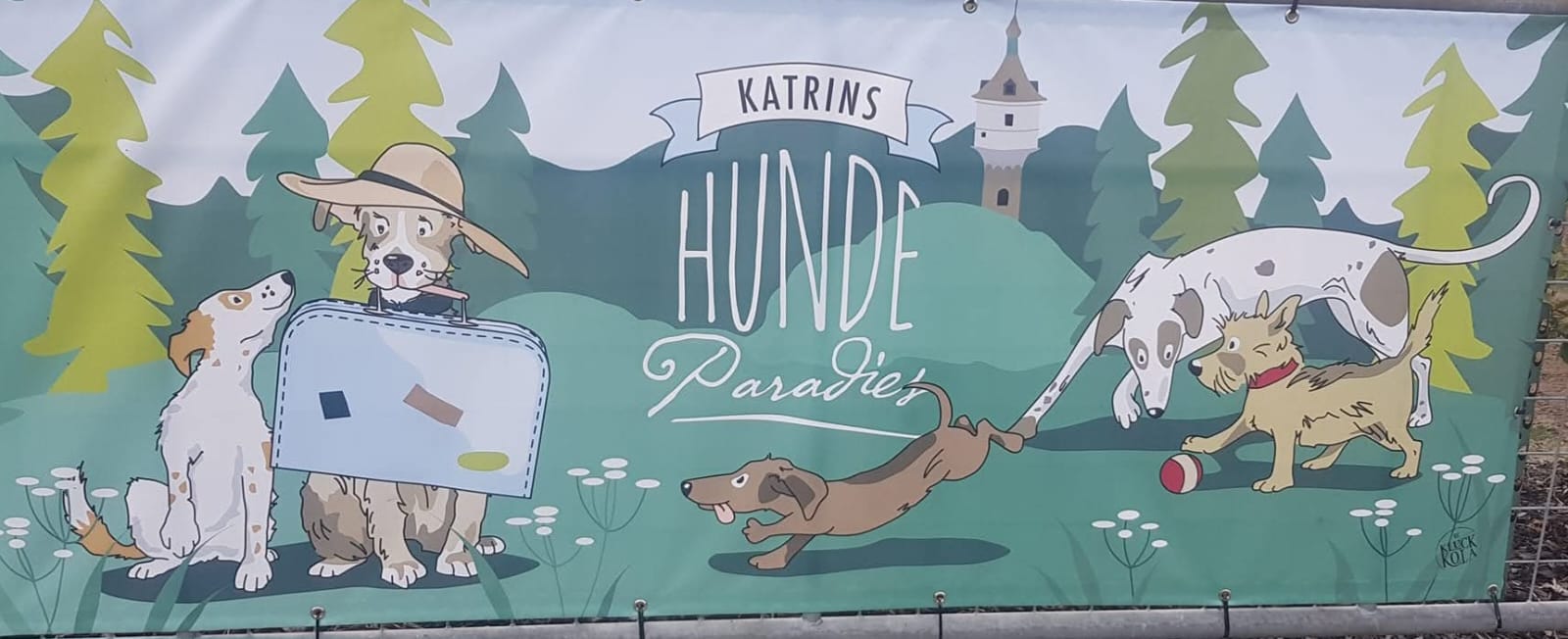 Katrins Hundeparadies – Banner