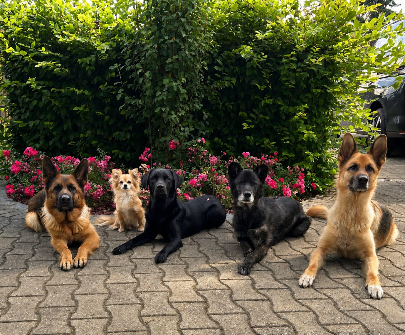 Unser Rudel – Sky, Scout, Avani, Kuno und Kiwi